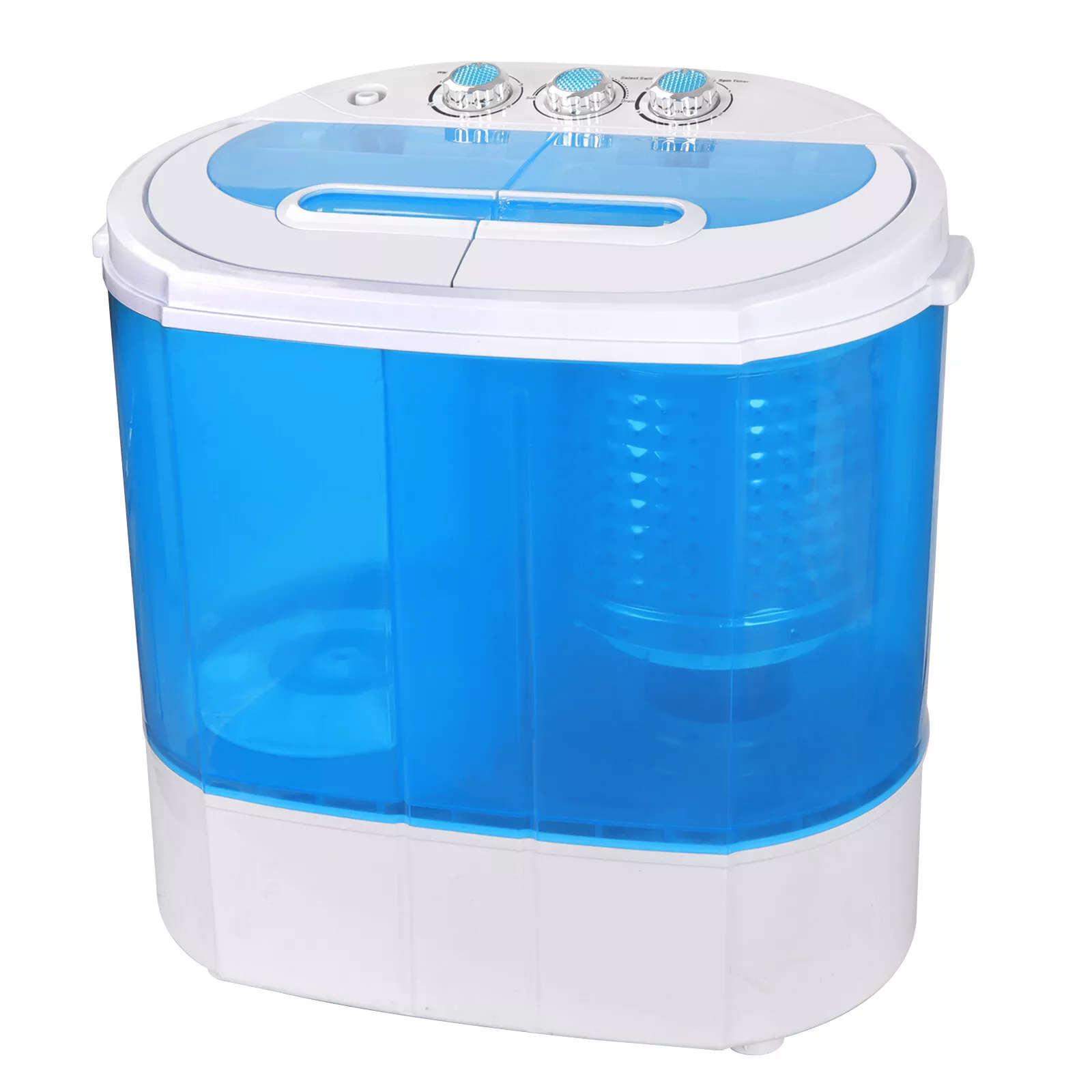 Compact Portable Twin Tub Washing Machine Top load